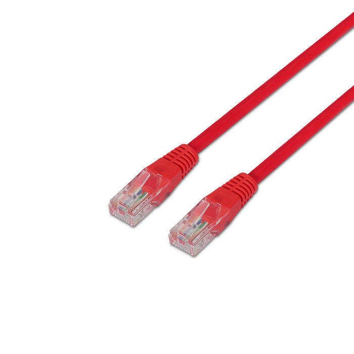 EAN 8436574702378 - AISENS A135-0238 cable de red Rojo 1 m Cat6 U/UTP (UTP) imagen 1