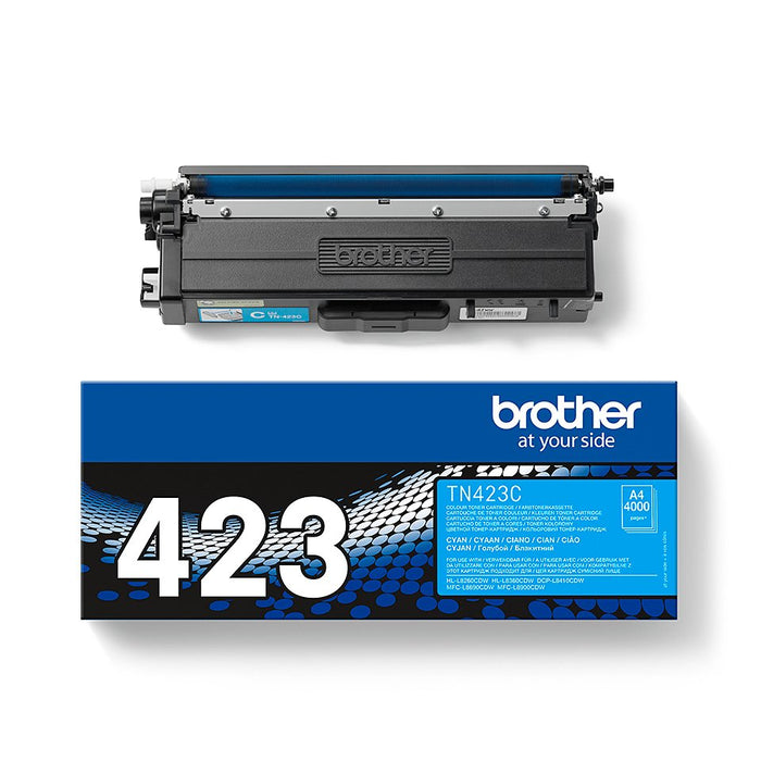 EAN 4977766771672 - Brother TN-423C cartucho de tóner 1 pieza(s) Original Cian imagen 4