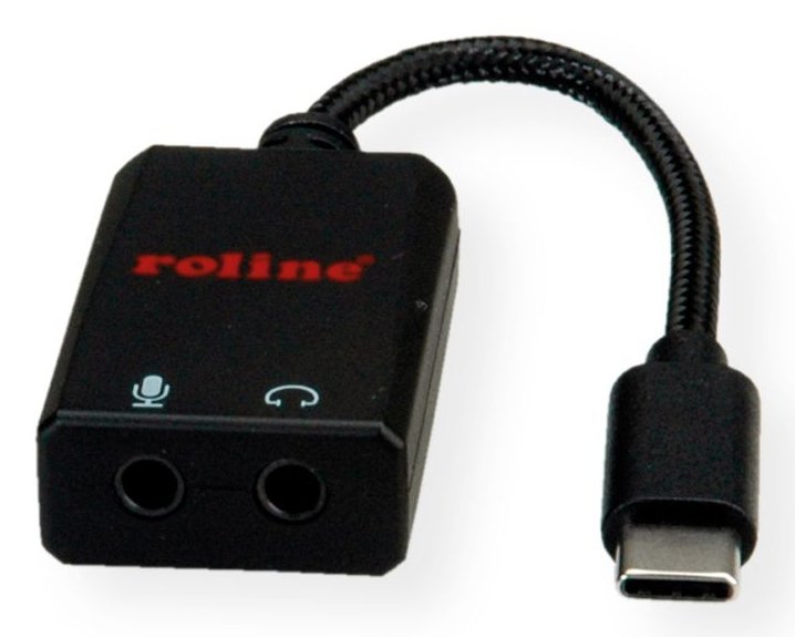EAN 7630049615441 - ROLINE 12.03.3209 hub de interfaz USB Tipo C Negro imagen 4