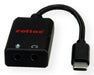 EAN 7630049615441 - ROLINE 12.03.3209 hub de interfaz USB Tipo C Negro imagen 4