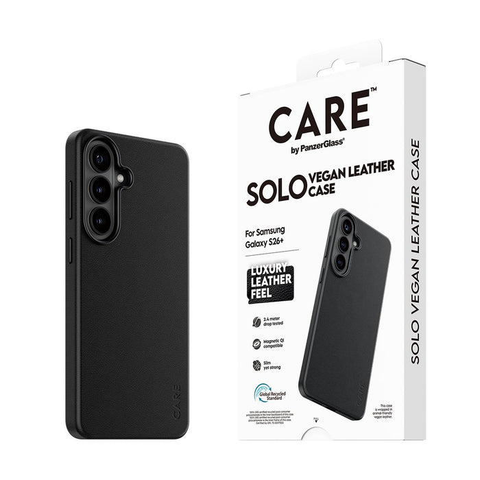 EAN 5715685037948 - PanzerGlass CARE™ by ® Solo Case Black w. Qi Samsung Galaxy S26+ funda para teléfono móvil Negro imagen 6