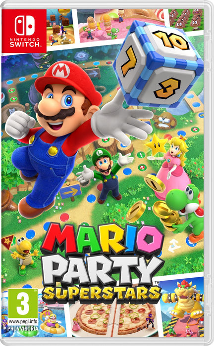 EAN 45496428686 - Nintendo Mario Party Superstars Estándar Chino simplificado, Chino tradicional, Alemán, Holandés, Inglés, E imagen 1