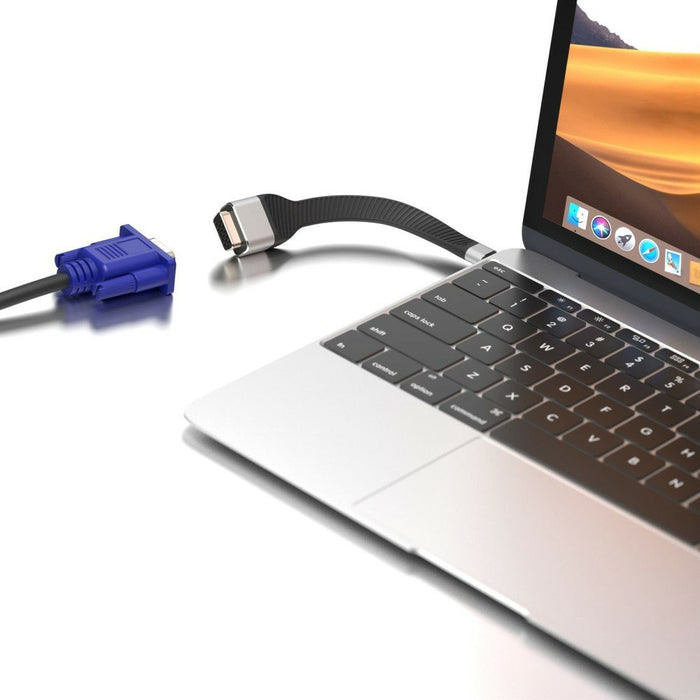 EAN 8059018367959 - Techly ICOC-USBC-VGA adaptador de cable de vídeo 0,12 m USB Tipo C VGA (D-Sub) imagen 3
