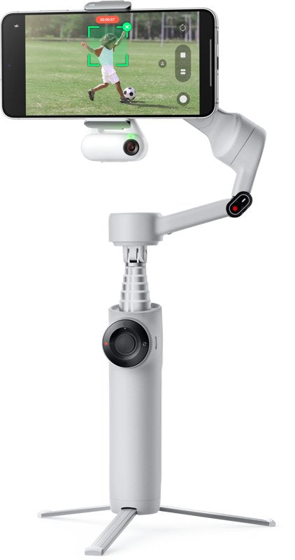 EAN 6977644763407 - Insta360 Flow 2 AI Tracker Bundle Estabilizador de cámara para smartphone Gris claro imagen 1