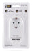 EAN 5999097984728 - Entac EPAG-1EE-2USB-W adaptador de enchufe eléctrico Tipo F Blanco imagen 2