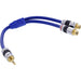 EAN 4043718118007 - InLine 89941P cable de audio 0,25 m 2 x RCA 3,5mm Azul imagen 2