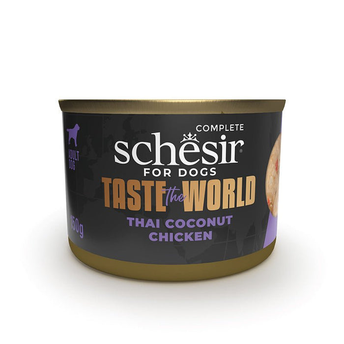 EAN 8005852122551 - Schesir 22115503 Brown rice, Pollo, Vegetal, Leche de coco Adulto 150 g imagen 1