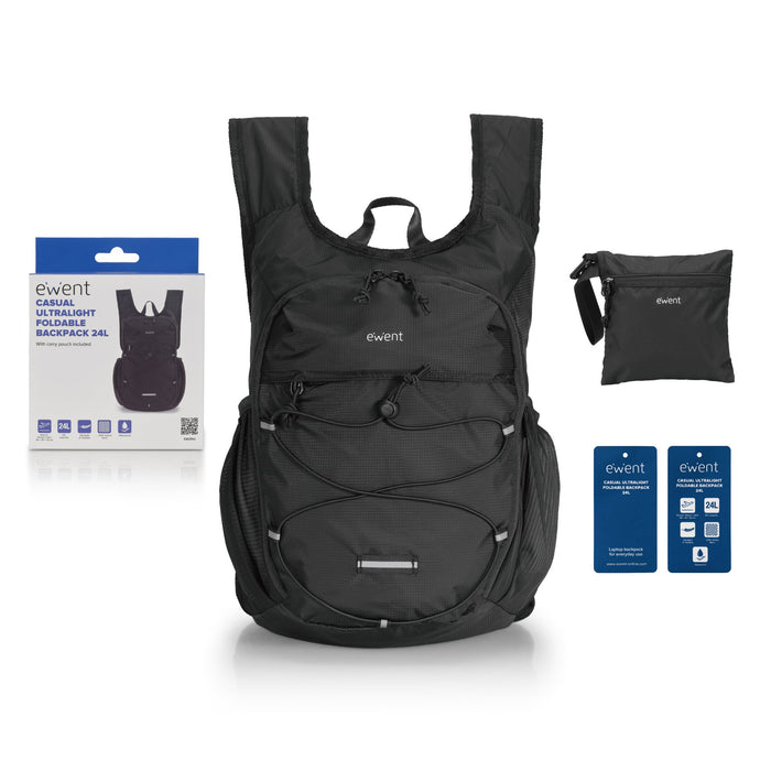 EAN 8052101434828 - Ewent EW2541 mochila Mochila deportiva Negro Nylon imagen 2