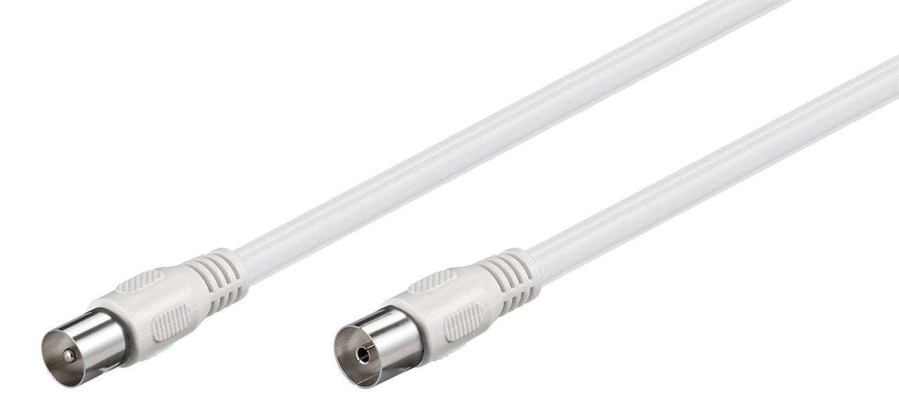 EAN 4040849666131 - Goobay 66613 cable coaxial 3C-2V 1,5 m Blanco imagen 2