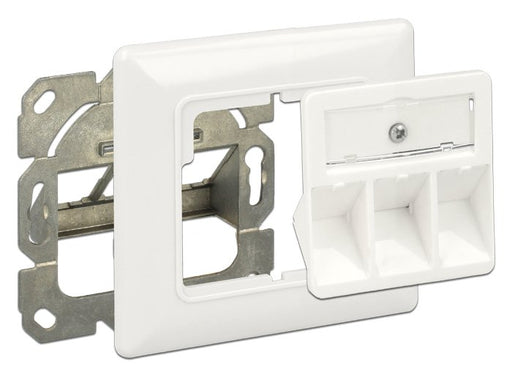 EAN 4043619861941 - DeLOCK 86194 toma de corriente RJ-45 Plata, Blanco imagen 2