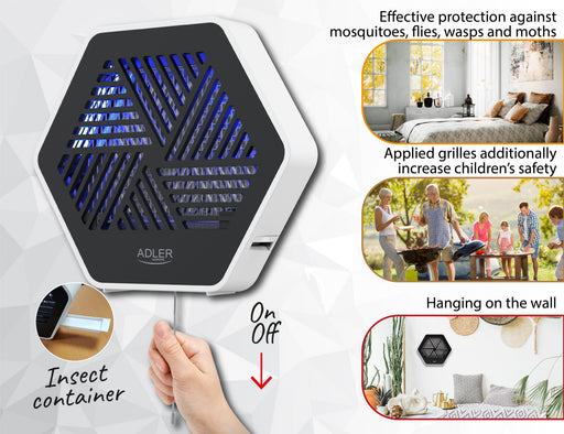 EAN 5903887806909 - Adler AD 7939 insecticida y repele-insectos Automático Matainsectos Apto para uso en interior Adecuado pa imagen 2