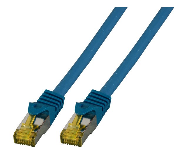 EAN 4049759127114 - EFB Elektronik MK7001.3BL cable de red Azul 3 m Cat6a S/FTP (S-STP) imagen 1