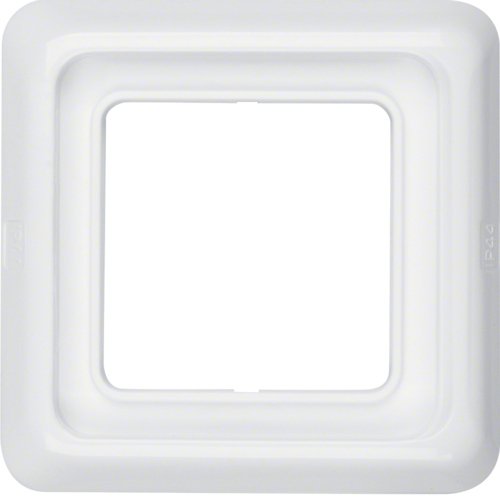 EAN 4011334186571 - Hager 132809 placa de pared y cubierta de interruptor Blanco imagen 1