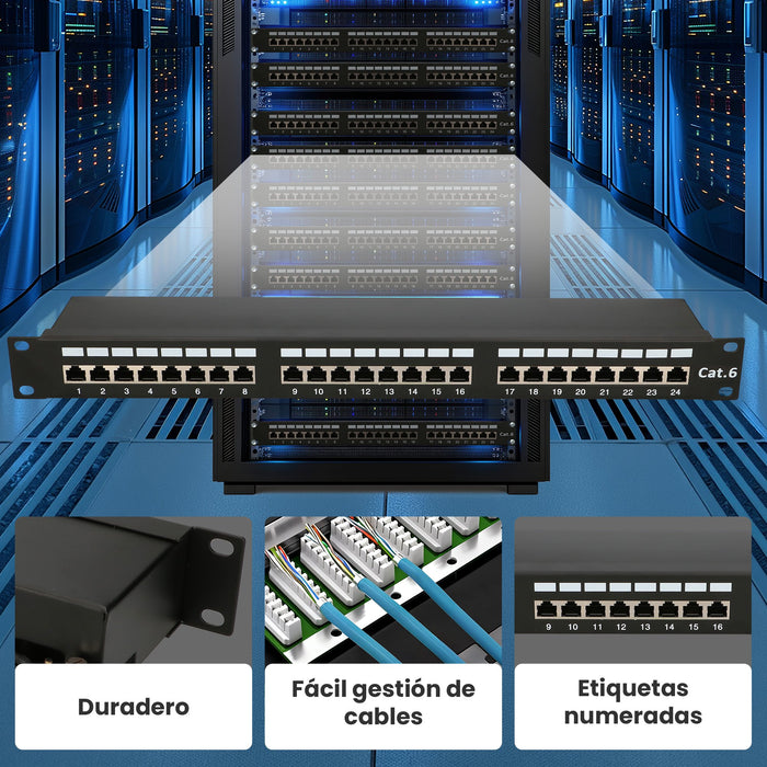 EAN 5902560369830 - Extralink EX.9830 panel de parcheo 1U imagen 19