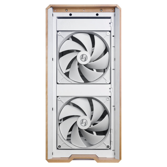EAN 4718466015860 - Lian Li Lancool LAN217W carcasa de ordenador Midi Tower Blanco, Madera imagen 7