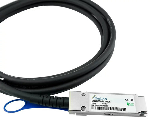 EAN 4063232101200 - BlueOptics QSFP28-DAC-1M-SS Cable de fibra óptica e InfiniBand Negro imagen 2