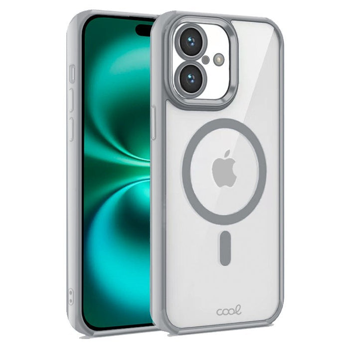 EAN 8434847075471 - COOL Accesorios COOL funda para teléfono móvil 17 cm (6.7") Plata, Transparente imagen 1