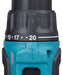 EAN 197050010247 - Makita DHP490Z destornillador eléctrico y llave de impacto 1900 RPM Azul, Negro imagen 14