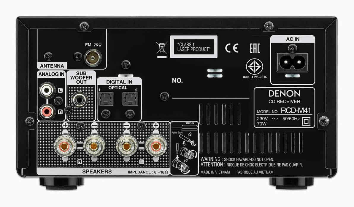EAN 4951035061169 - Denon D-M41 Minicadena de música para uso doméstico 60 W Plata imagen 2