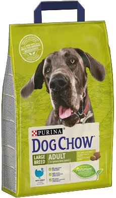 EAN 7613034487926 - Purina DOG CHOW Large Breed Adult 14 kg Adulto Pavo imagen 1