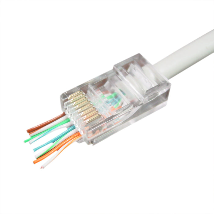 EAN 8716309096447 - Gembird LC-PTU-01/10 conector 8P8C RJ45 Transparente imagen 3