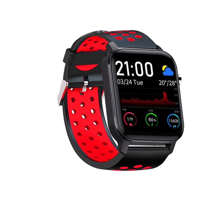 EAN 8436588881229 - Leotec LESW55R Relojes inteligentes y deportivos 3,56 cm (1.4") LCD Digital Pantalla táctil Negro imagen 3