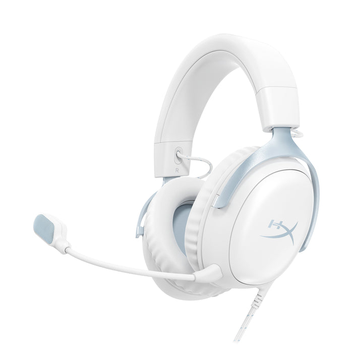 EAN 826581029557 - HyperX Cloud III - Gaming Headset (White/Blue) imagen 1