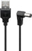 EAN 4040849551574 - Goobay 55157 cable de transmisión Negro 0,5 m USB A 5.5 x 2.1 mm imagen 1