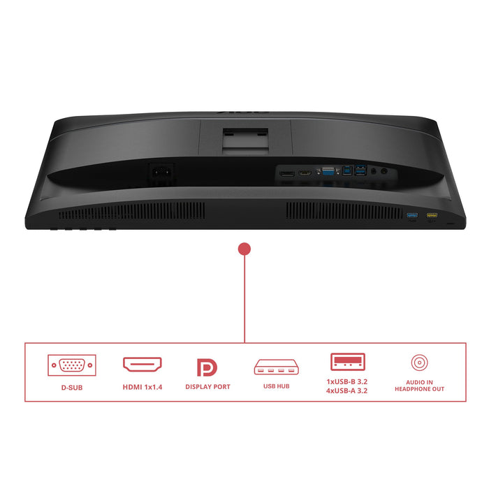 EAN 4038986142779 - AOC 24E4U pantalla para PC 60,5 cm (23.8") 1920 x 1080 Pixeles Full HD LED Negro imagen 5