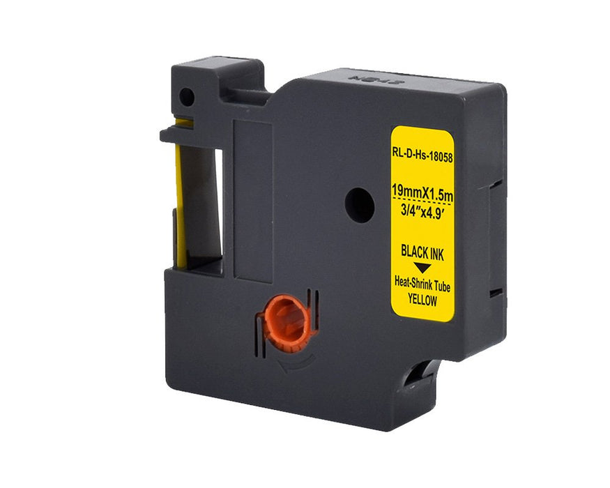 EAN 6942383177501 - G&G 21697 cinta para impresora de etiquetas Negro sobre amarillo imagen 2