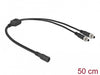 EAN 4043619865710 - DeLOCK 86571 cable divisor y combinador Divisor de señal para cable coaxial Negro imagen 1