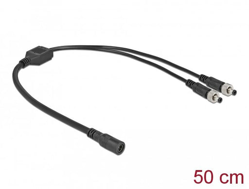 EAN 4043619865710 - DeLOCK 86571 cable divisor y combinador Divisor de señal para cable coaxial Negro imagen 1
