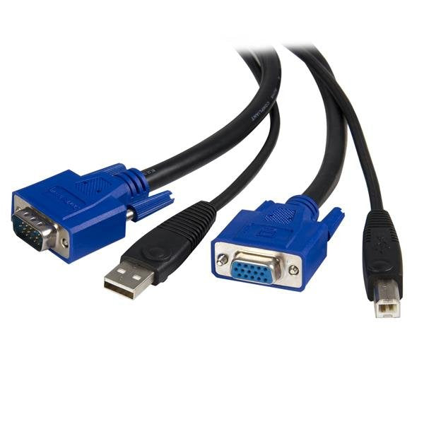 EAN 0065030788649 - StarTech.com SVUSB2N1_10 cable para video, teclado y ratón (kvm) Negro imagen 1