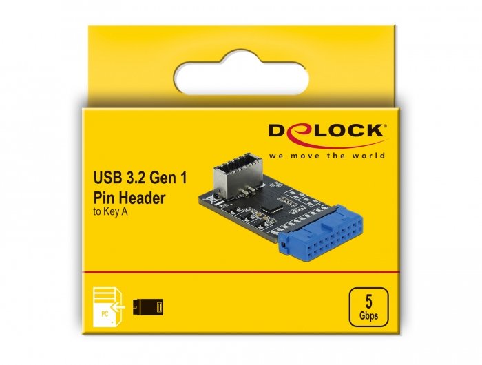 EAN 4043619419814 - DeLOCK 41981 tarjeta y adaptador de interfaz USB 3.2 Gen 2 (3.1 Gen 2) imagen 3