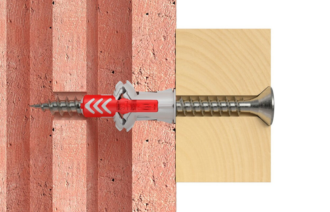 EAN 4048962240047 - Fischer DuoPower 4 pieza(s) Juego de enchufes de pared y tornillos 30 mm imagen 8