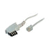 EAN 4017538005977 - S/CONN maximum connectivity 70043-W cable telefónico 3 m Blanco imagen 1