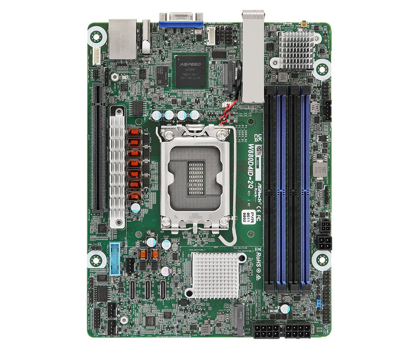 EAN 4711430525198 - Asrock W880D4ID-2Q placa base Intel W880 LGA 1851 (Socket V1) mini ITX imagen 1