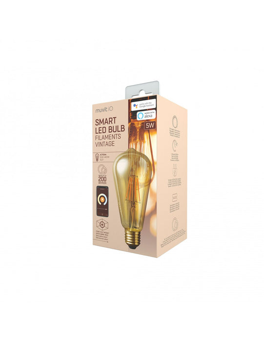 EAN 8426801157774 - Muvit MIOBULB011 iluminación inteligente Bombilla inteligente Wi-Fi 5 W imagen 3