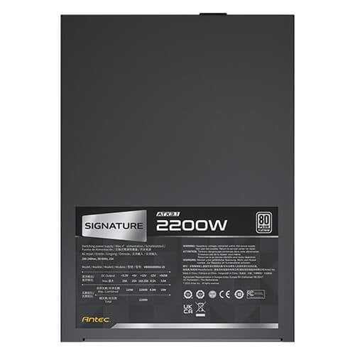 EAN 761345201605 - Antec SIGNATURE 2200 Platinum unidad de fuente de alimentación 2200 W 20+4 pin ATX ATX Negro imagen 10