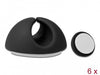 EAN 4043619183425 - DeLOCK 18342 organizador de cables Escritorio/pared Soporte para cables 6 pieza(s) imagen 4