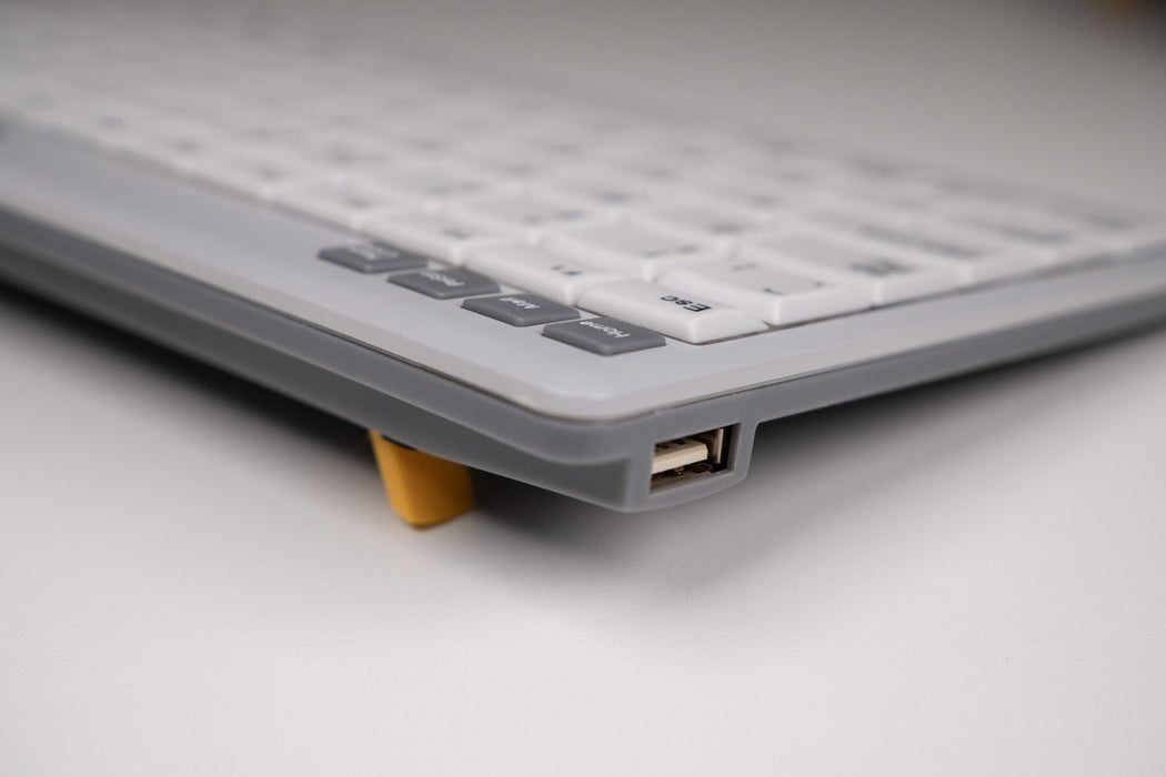 EAN 8719274677383 - BakkerElkhuizen UltraBoard 950 V2 teclado Oficina USB QWERTY Inglés de EE. UU. Gris Oscuro, Gris claro imagen 11