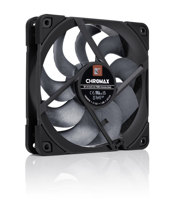 EAN 9010018100761 - Noctua NF-A12x25 G2 PWM chromax.black imagen 6