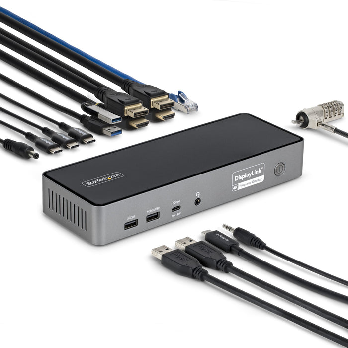 EAN 0065030912945 - StarTech.com DK30C2DPEPRUE base para portátil y replicador de puertos Alámbrico USB 3.2 Gen 1 (3.1 Gen 1) imagen 1