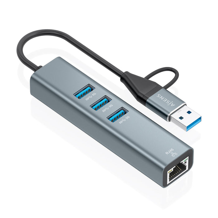 EAN 8435739905432 - AISENS A109-1033 base para portátil y replicador de puertos Alámbrico USB 3.2 Gen 1 (3.1 Gen 1) Type-C imagen 2