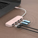 EAN 4712795087772 - j5create JCH341ER USB 3.2 Gen 1 (3.1 Gen 1) Type-C 10000 Mbit/s Rosa imagen 5