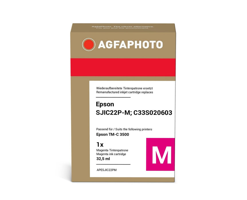 EAN 4250164921062 - AgfaPhoto Nicht kategorisiert cartucho de tinta 1 pieza(s) Compatible Rendimiento estándar Magenta imagen 2