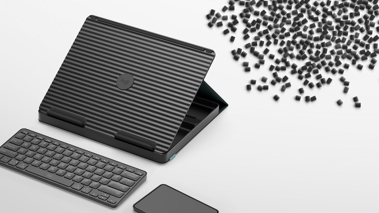 EAN 5099206107977 - Logitech Casa Pop-Up Desk AZERTY Francés Bluetooth Gris, Negro imagen 6