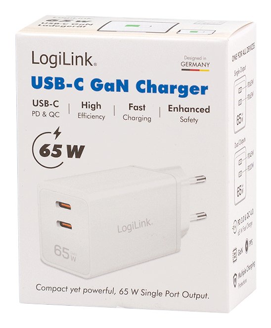 EAN 4052792077766 - LogiLink PA0367 cargador de dispositivo móvil Universal Blanco Corriente alterna Carga rápida Interior imagen 6