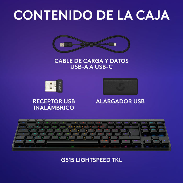 EAN 5099206119932 - Logitech G 920-012559 teclado Juego RF Wireless + Bluetooth QWERTY Español Negro imagen 8