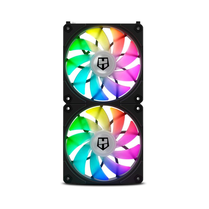 EAN 8436587973949 - NOX Hummer EASY LINK Carcasa del ordenador Refrigerador de aire 12 cm Negro 3 pieza(s) imagen 8